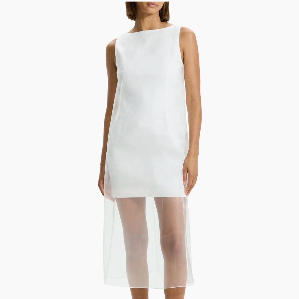 Light weight white dress